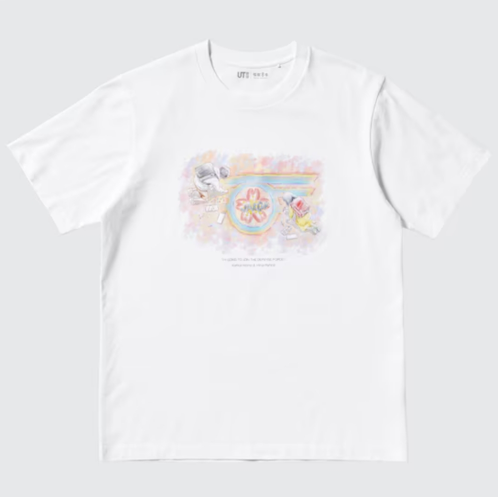 Uniqlo UT Kaiju No. 8 Graphic T-shirt - Mina Ashiro And Kafka Hibino